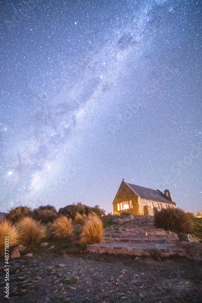 Obraz ニュージーランドテカポの星空