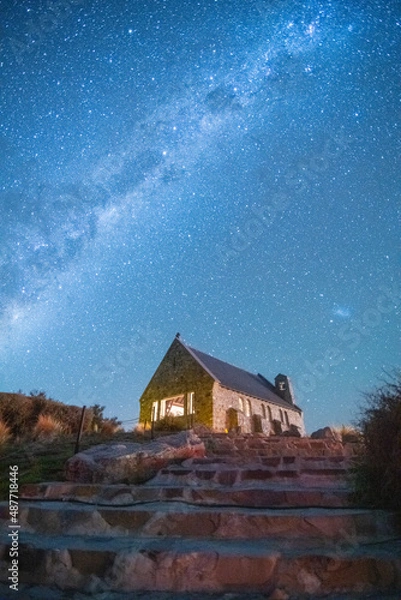 Obraz ニュージーランドテカポの星空