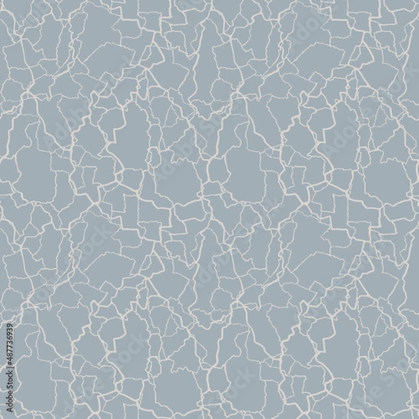 Obraz kintsugi art seamless pattern of shards fragments with thin lines in trendy dusty neutral colors palette