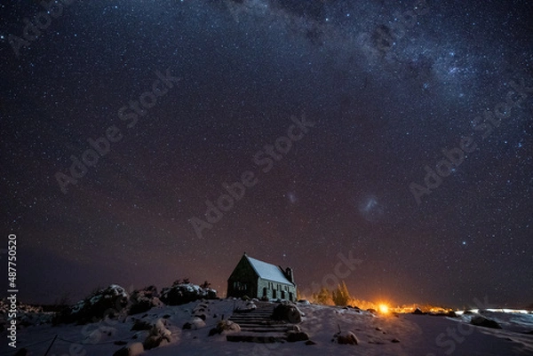 Obraz ニュージーランドテカポの星空