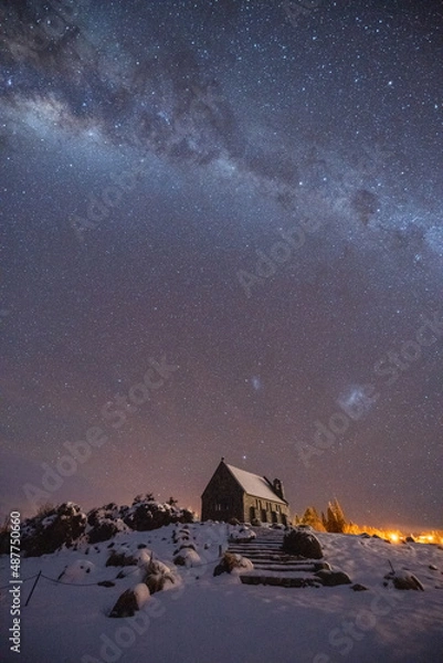 Obraz ニュージーランドテカポの星空