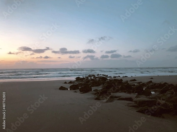 Obraz sunset at the beach