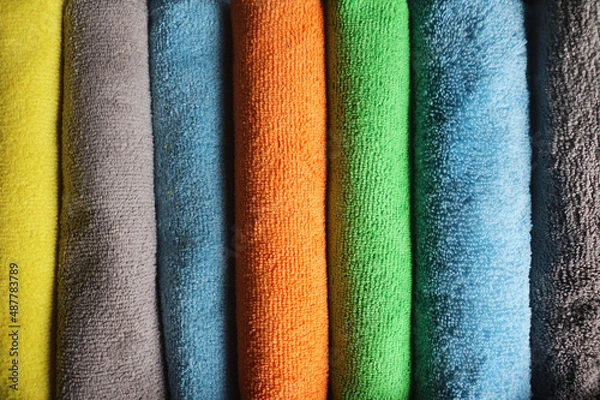 Obraz Colorful towel background
