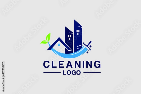 Obraz clean logo