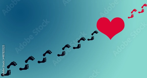 Obraz from love to hate