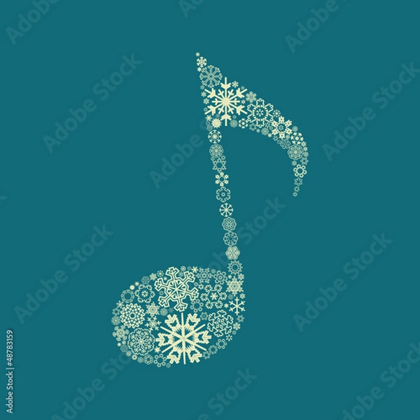 Obraz Christmas the note