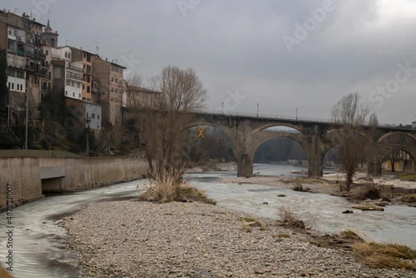 Obraz Ter river in Roda de Ter