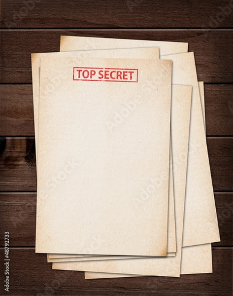 Obraz top secret files.