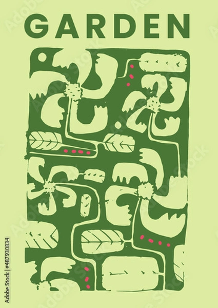 Obraz flower pattern