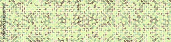 Fototapeta Abstract Geometric Pattern generative computational art illustration