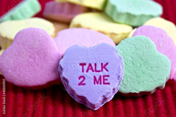 Obraz Valentine's Day Candy Hearts