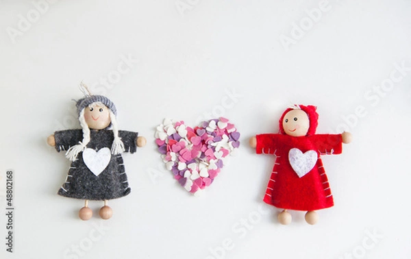 Obraz A Couple dolls