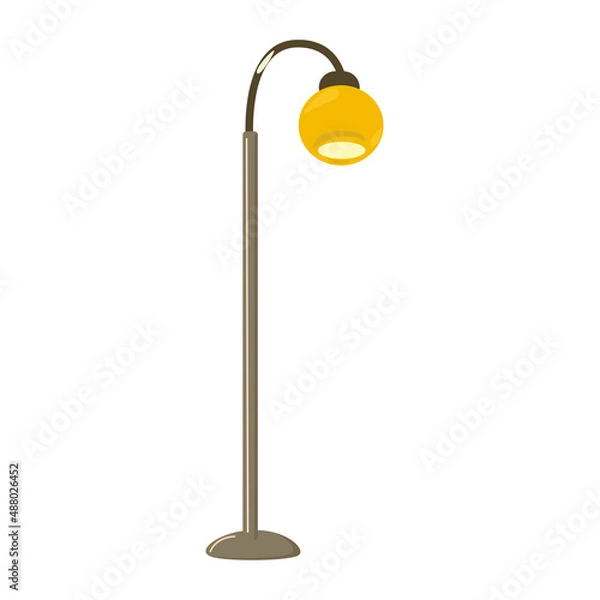 Obraz High street lamp for parks.
