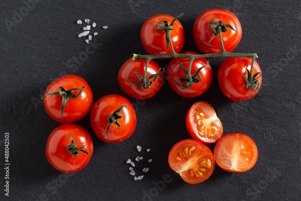 Obraz red ripe tomatoes