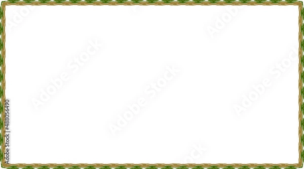 Fototapeta Bark Border with transparent background