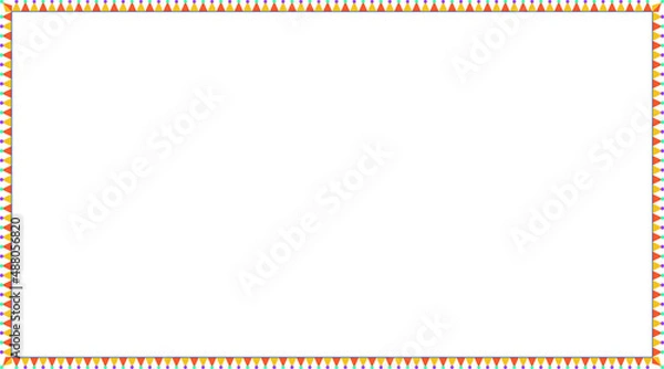 Fototapeta Jester Border with transparent background