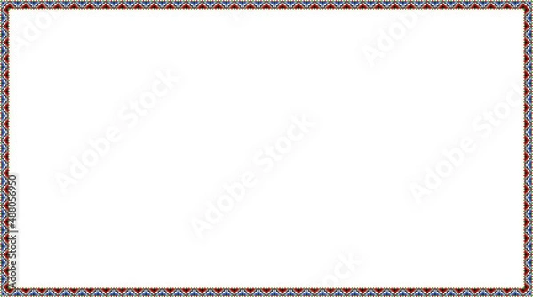 Obraz Navajo Border with transparent background