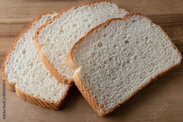 Obraz White Bread Slices