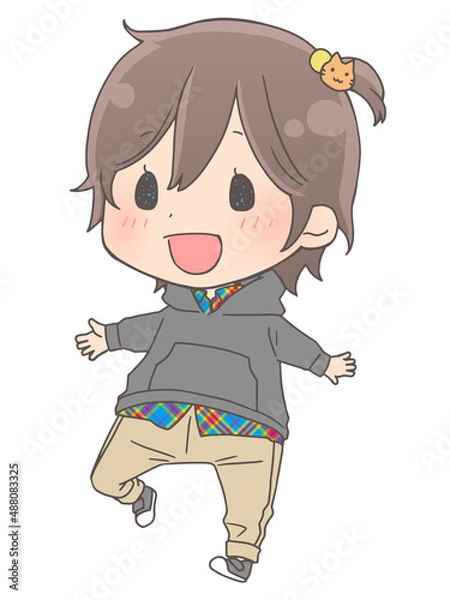 Obraz ボーイッシュな女の子