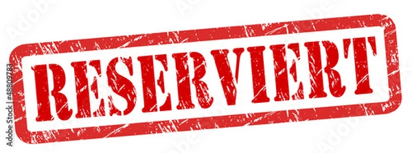 Obraz Reserviert Stempel  #130124-svg01