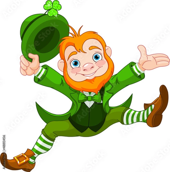Obraz Happy Leprechaun