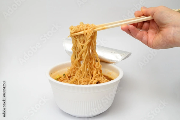 Obraz Koreański makaron instantyczny
