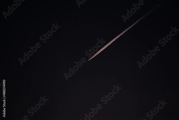 Fototapeta Trace avion