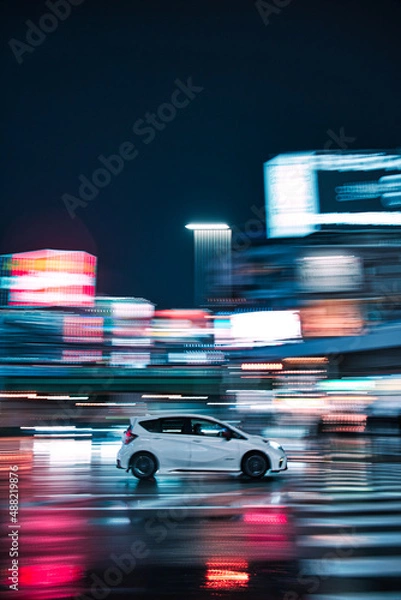 Obraz 走る乗り物