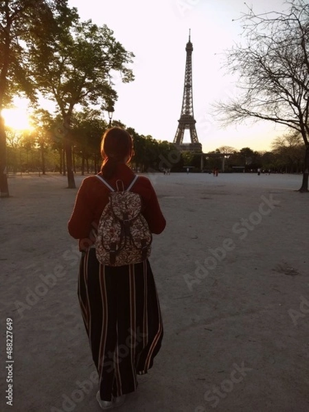 Fototapeta eiffel tower