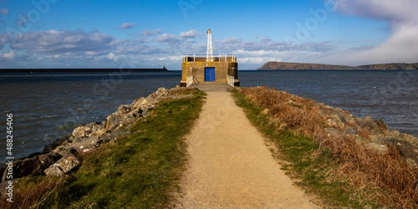 Obraz Goodwick Sea Wall