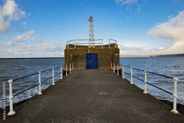 Obraz Goodwick Sea Wall
