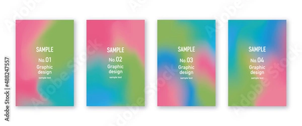 Obraz 背景デザイン グラフィック素材