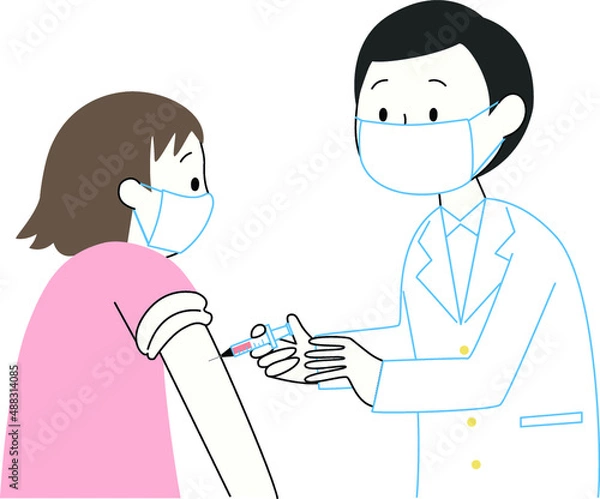 Obraz ワクチン　予防接種