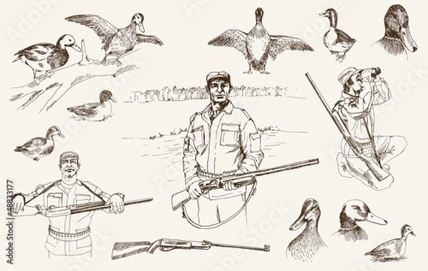 Obraz hunting