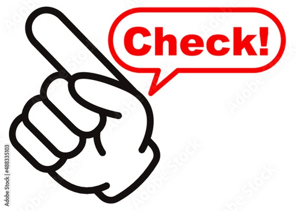 Fototapeta チェック,ポイント,注目,おすすめ,お知らせ,確認,重要,要点,大切,大事,注意,マーク,勉強,イラスト,カーソル,指,重要,要点,手,人差し指,ビジネス,学校,目印,記号,指アイコン,アイコン,クリック,ヒント,方向,誘導,案内,一番,ワンポイント,印,カワイイ,素材,指差し,教科書,プレゼン,プレゼンテーション,広告,仕事,矢印,モノクロ,手袋,マウス,人指し指,タッチ,ピクトグラム