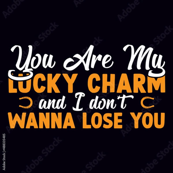 Fototapeta St. Patrick's day T-shirt design template