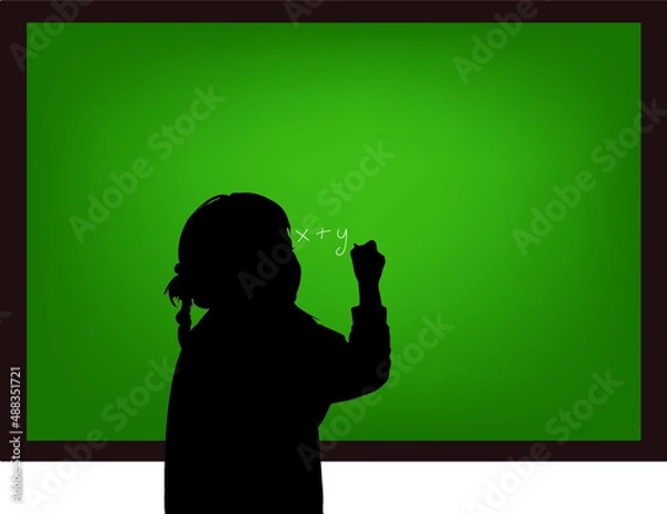 Obraz School green board