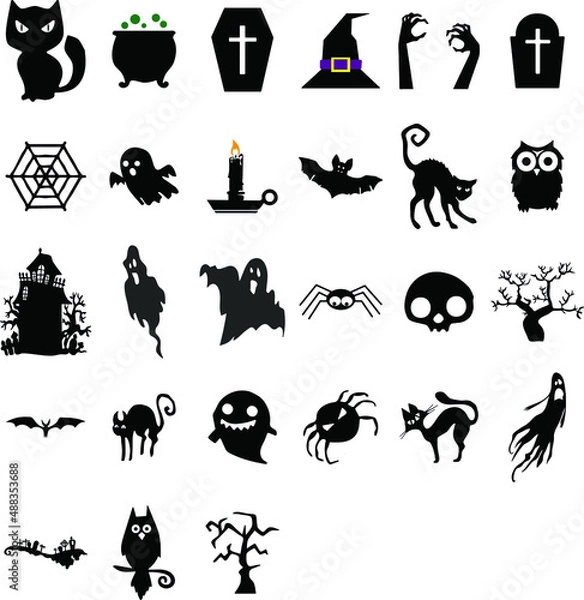 Obraz Halloween Clipart