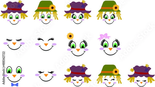 Obraz Scarecrow Face