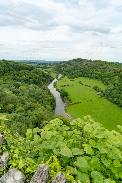 Obraz River Wye Valley from Symonds Yatt