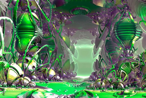 Obraz Fantasy garden.