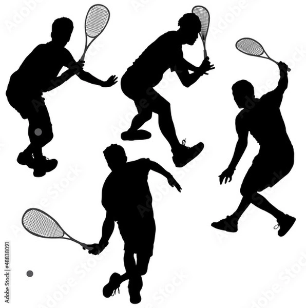 Fototapeta Gracze squash