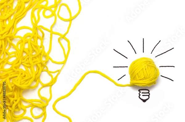 Obraz Znalezienie drogi do rozwiązania - koncepcja