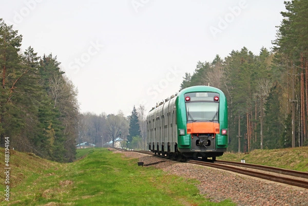 Obraz travelling by train		
