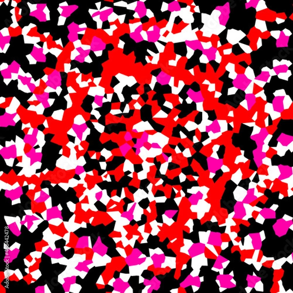 Fototapeta Multicolored picker art. Mosaic.