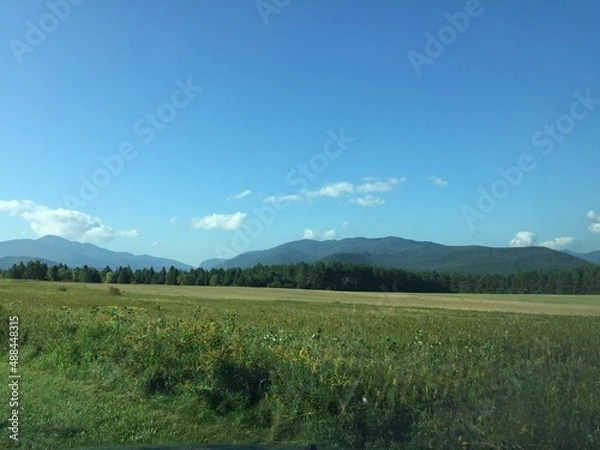 Obraz mountain open road