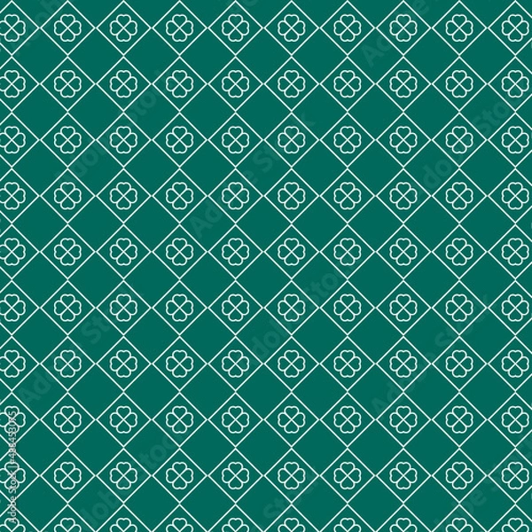 Obraz Happy St Patrick Day Seamles Luxury Pattern