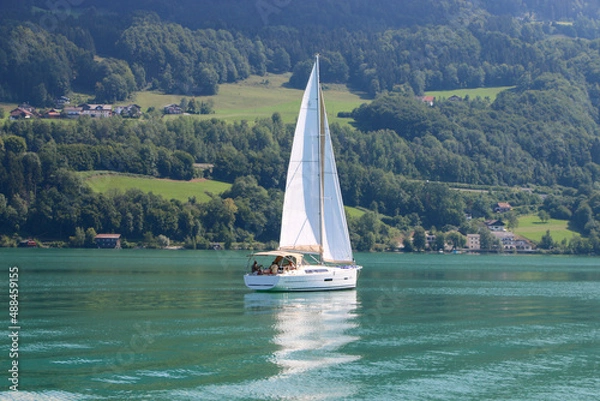 Obraz sailboat on the lake