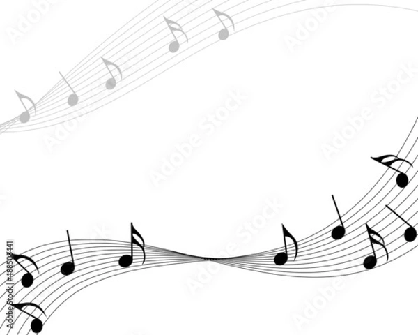 Fototapeta Musical Design