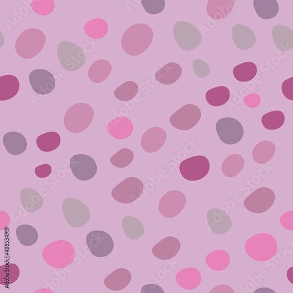 Fototapeta pink polka dots background